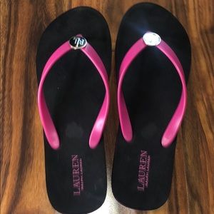 Ralph Lauren flip-flops